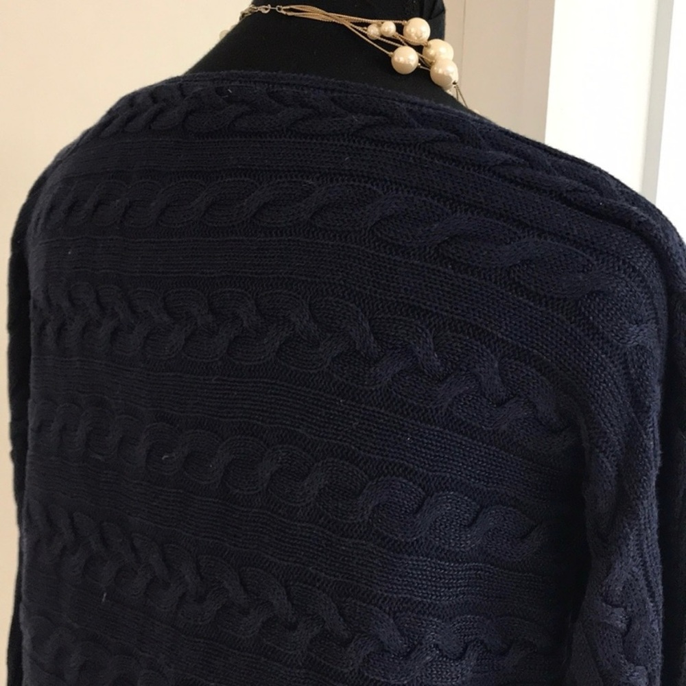 LAUREN Knit Cable Sweater NWOT - Picture 4 of 7